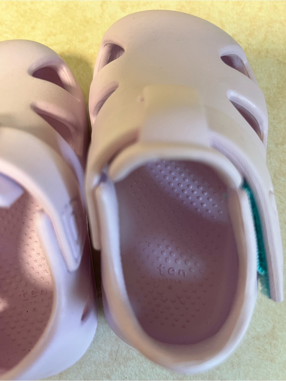 Ten little Baby Water Sandals Light purple LilacSize 4 NWOT - Picture 6 of 7